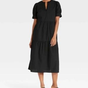 Target Black Midi Dress